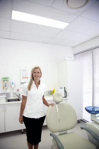 Dr Lericha Harrington's treatment room at Dentures by Design